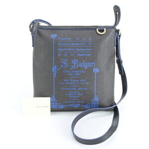 Bvlgari Collezione Leather Shoulder Bag Messenger for Men